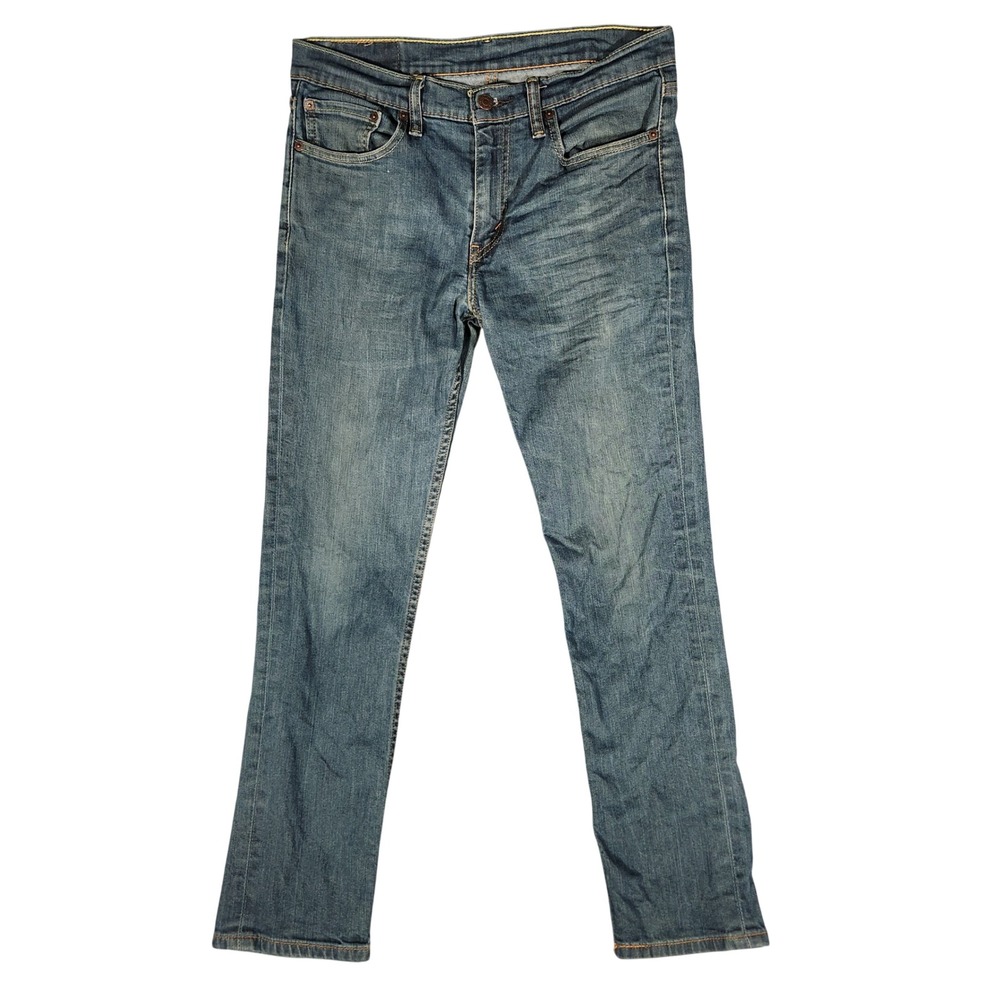Levi's 511 Slim Fit Jeans Mens 32x30 Blue Excellent Medium Wash Denim 04511-0408